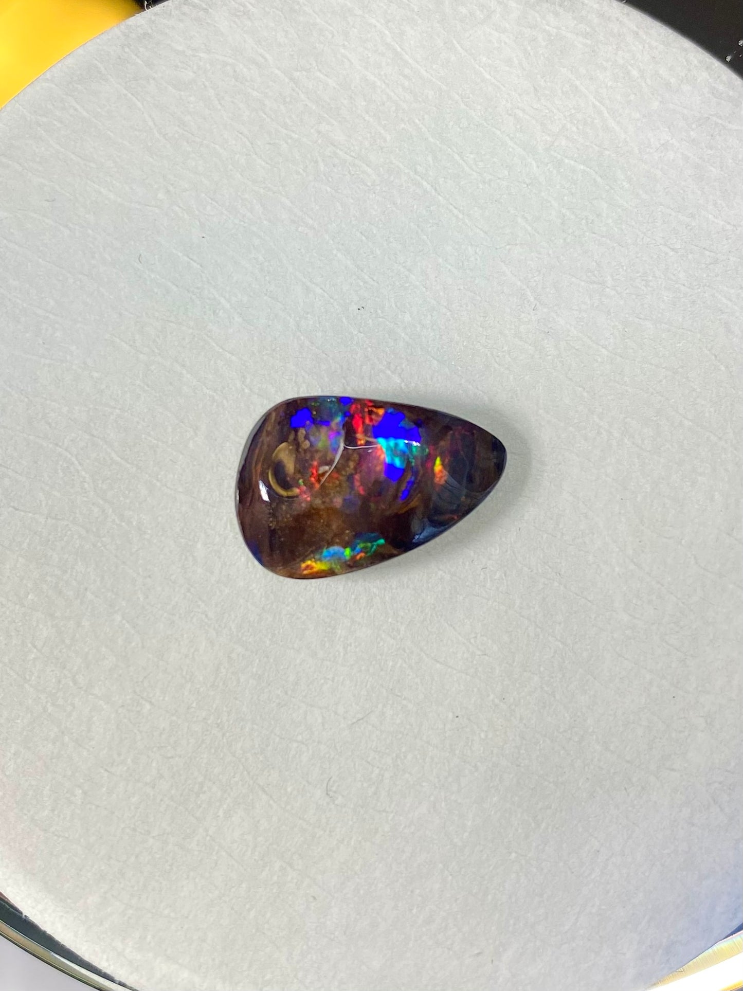 Hidden Treasure Opal - custom made in a ring for you