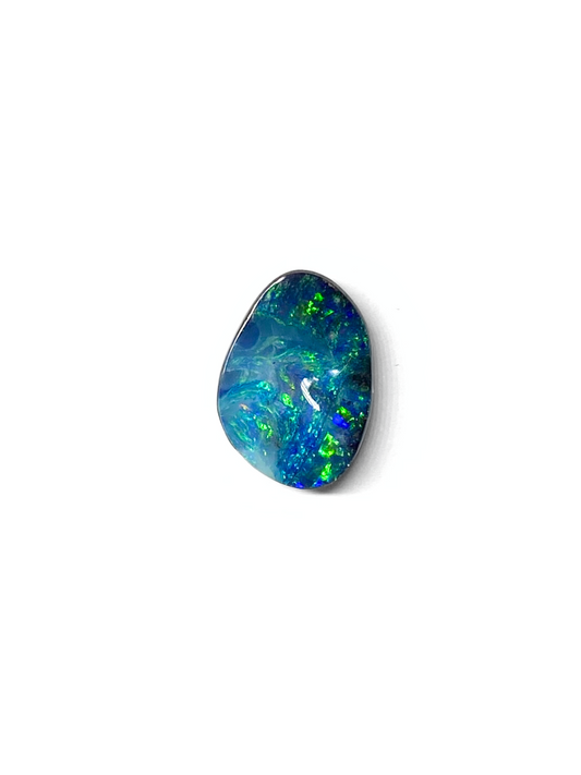 Blue Lagoon Opal - custom made in a ring for you