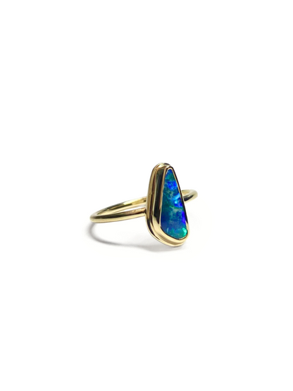 Electric Shock Opal Ring