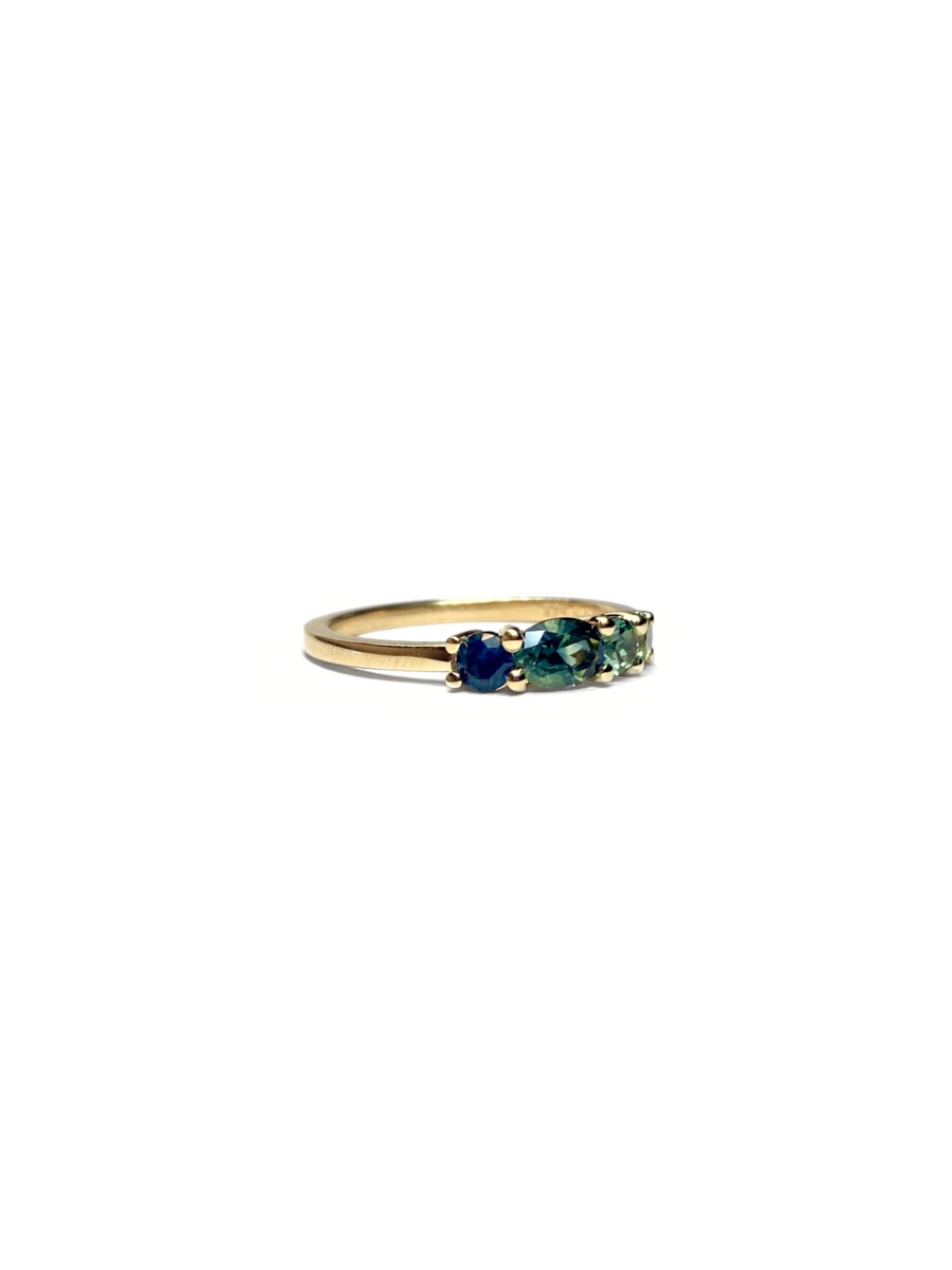 Sea Breeze Sapphire Ring