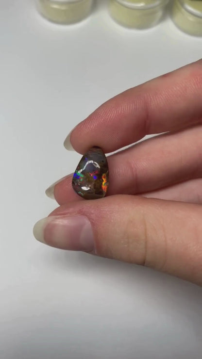 Hidden Treasure Opal - custom made in a ring for you