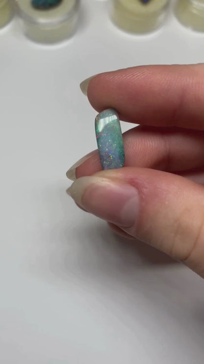 Lakeside Shimmer Opal - custom made in a ring for you