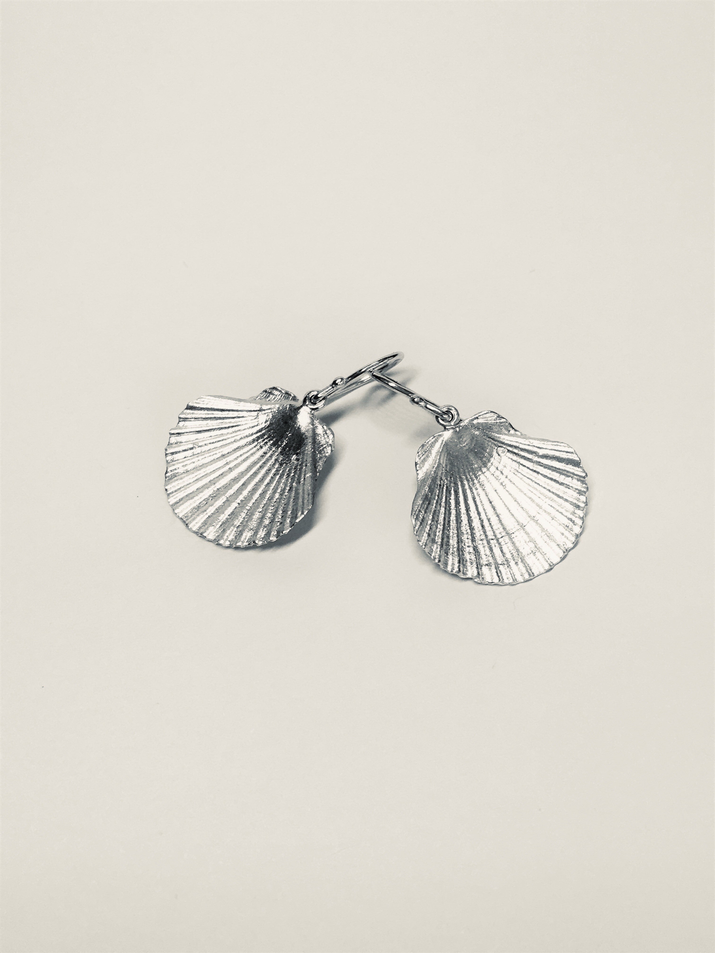 Large deals shell earrings